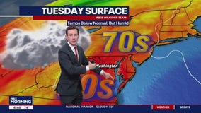 FOX 5 Weather forecast for Tuesday, August 29