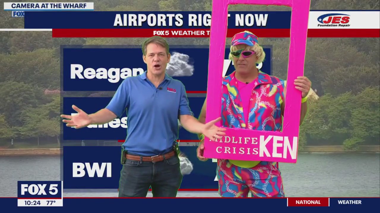 Midlife Crisis Ken does the forecast!