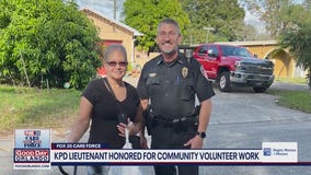 FOX 35 Care Force: Kissimmee police lieutenant honored for volunteer work with children