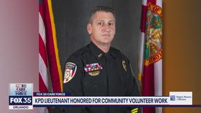 Kissimmee Police lieutenant honored for community work