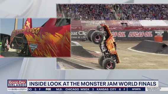 Inside look at Monster Jam World Finals in Orlando