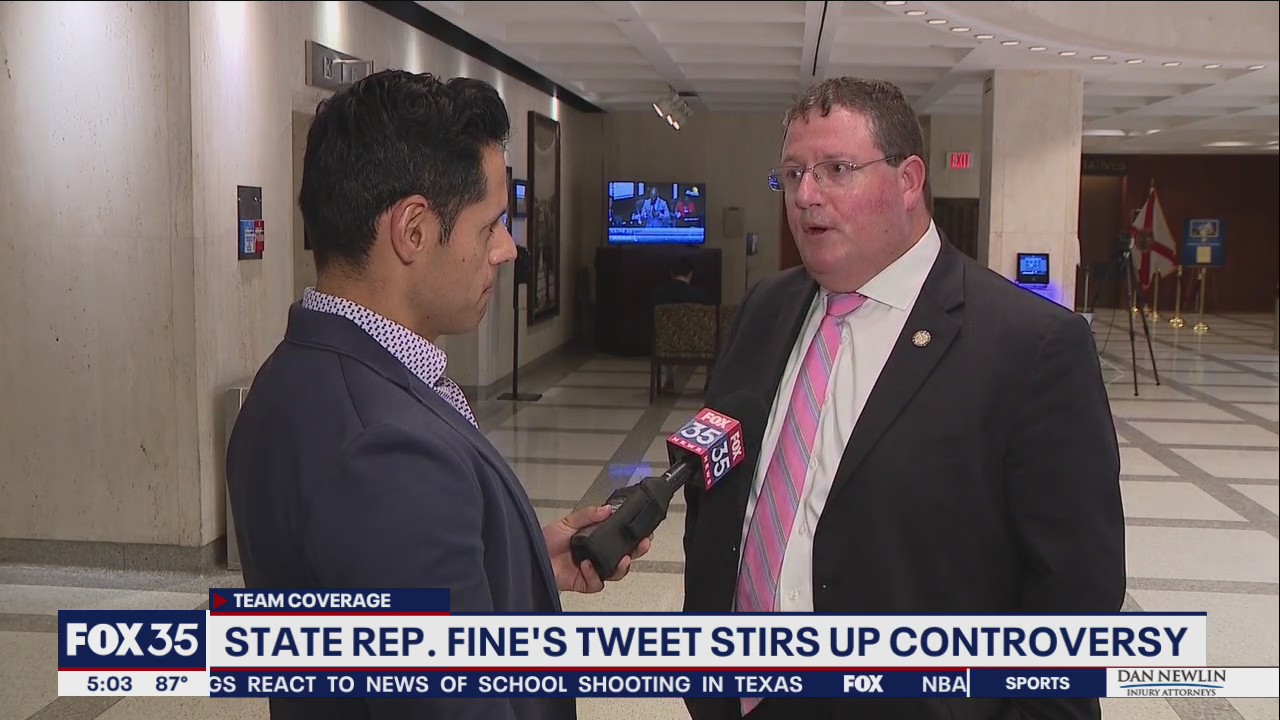 Florida lawmaker's tweet over guns stirs controversy