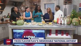 Flavor Flav sings the National Anthem!