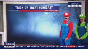 Mario and Luigi have Halloween weather and traffic!