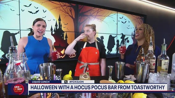 Halloween-themed drink ideas from pop-up bar Toastworthy