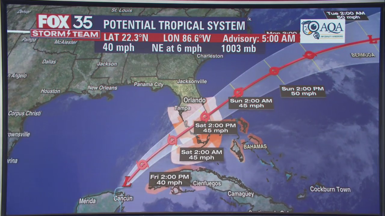 Tropical storm warnings issued for parts of Florida ahead of potential 'Alex'