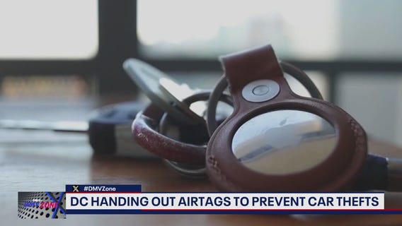DC hands out airtags to residents to prevent car thefts