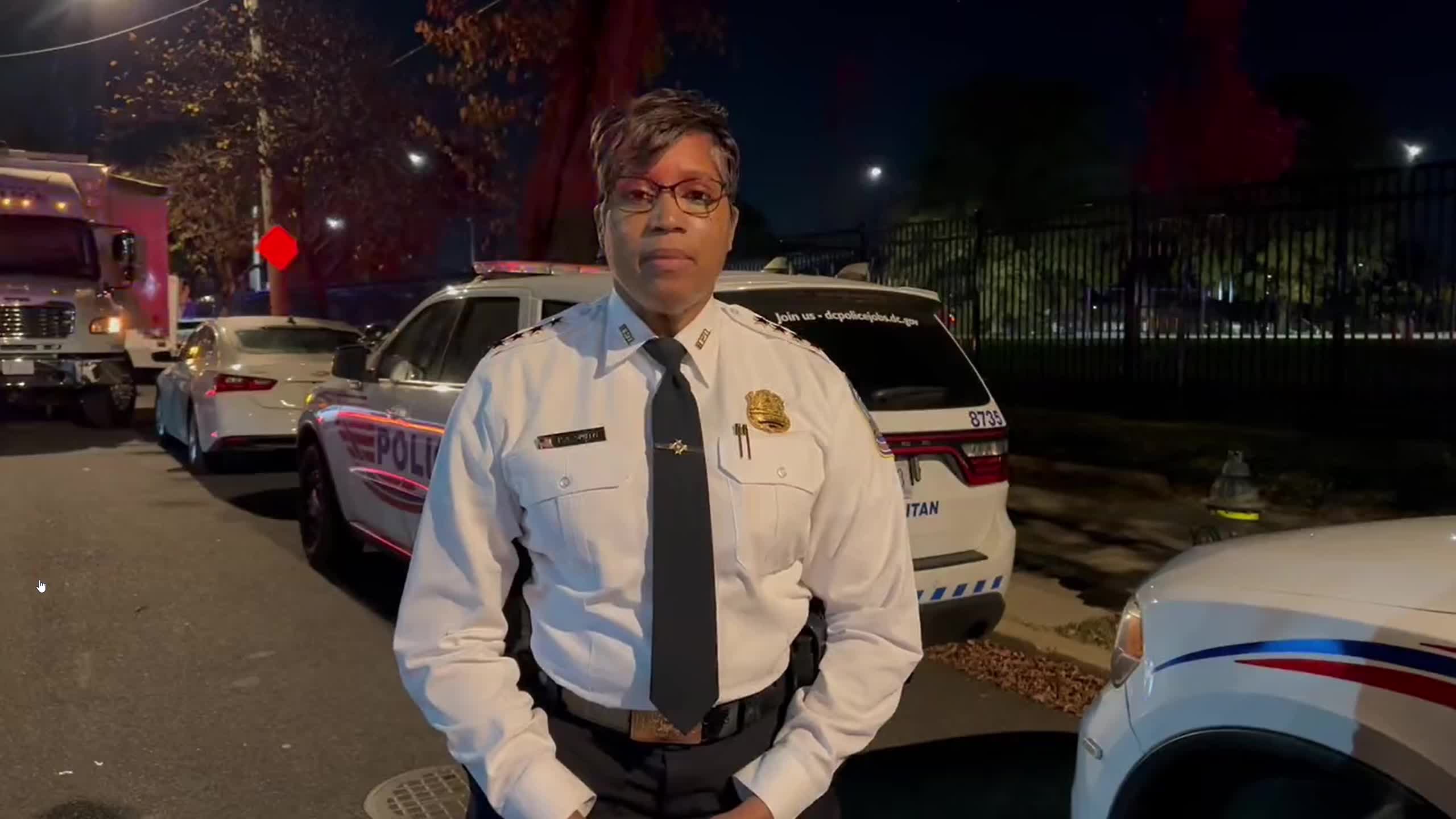 Acting DC Police Chief Pamela A. Smith talks overnight shootout in ...
