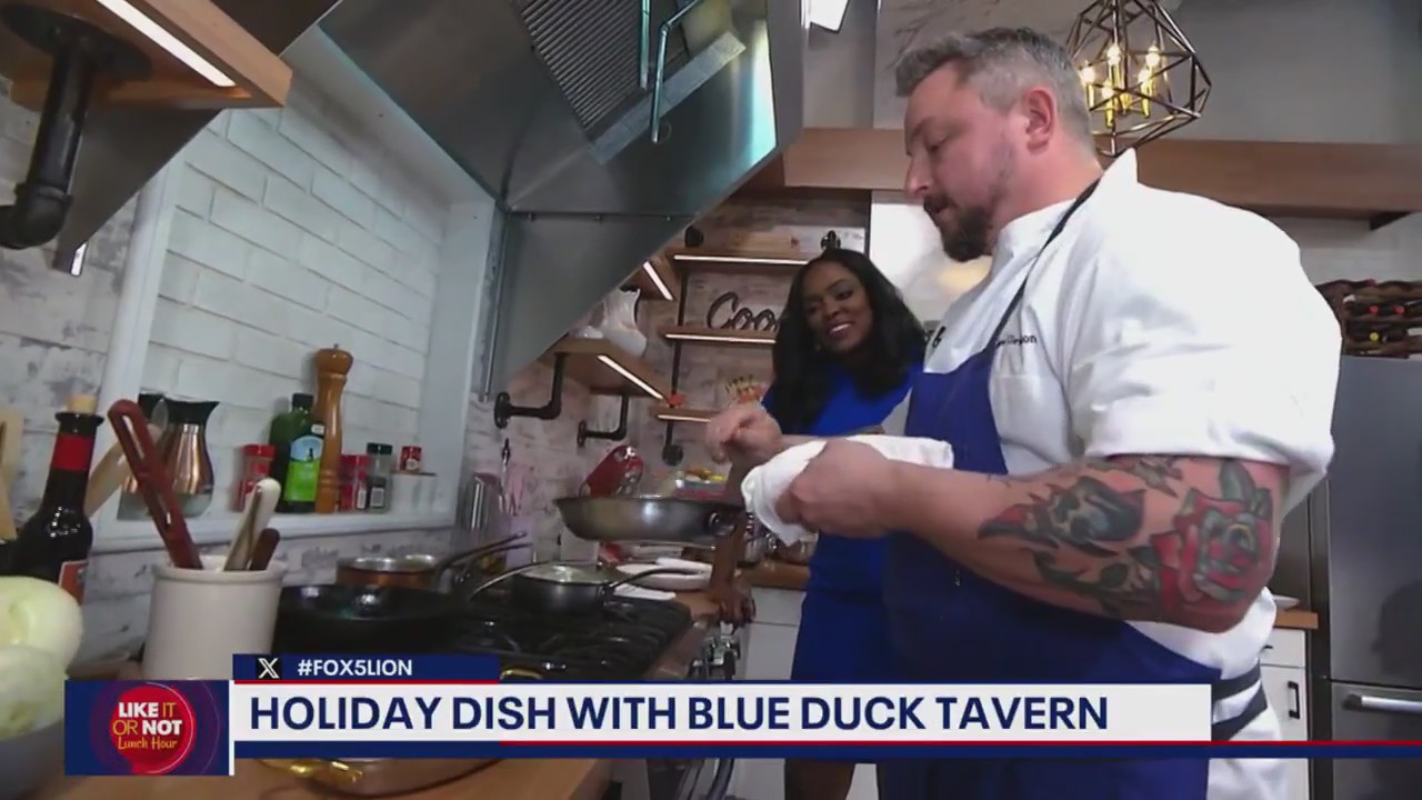 Chef Andrew Cleverdon from the Blue Duck Tavern