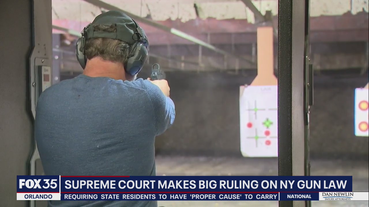 Supreme Court shoots down NY gun law that set high bar for concealed carry licenses