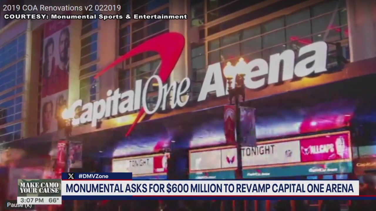 Capital One Arena asks DC for $600M for renovation