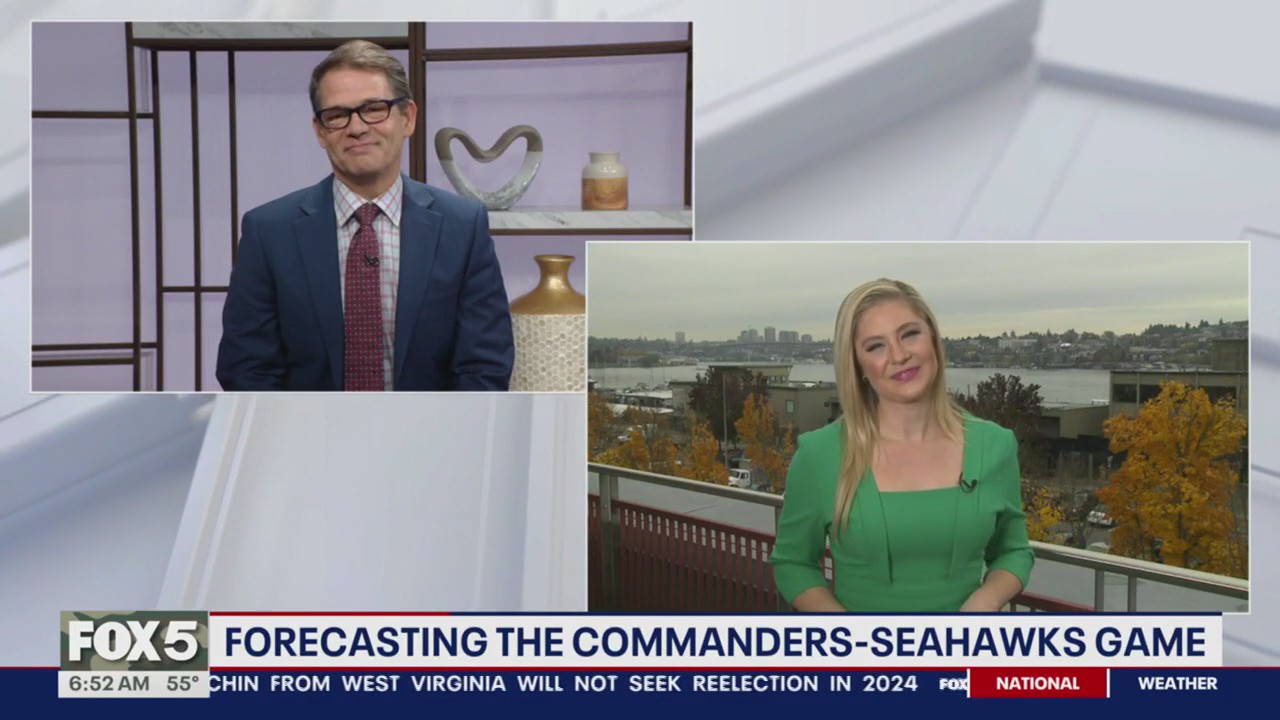 Former FOX 5 meteorologist Claire Anderson talks Commanders vs ...