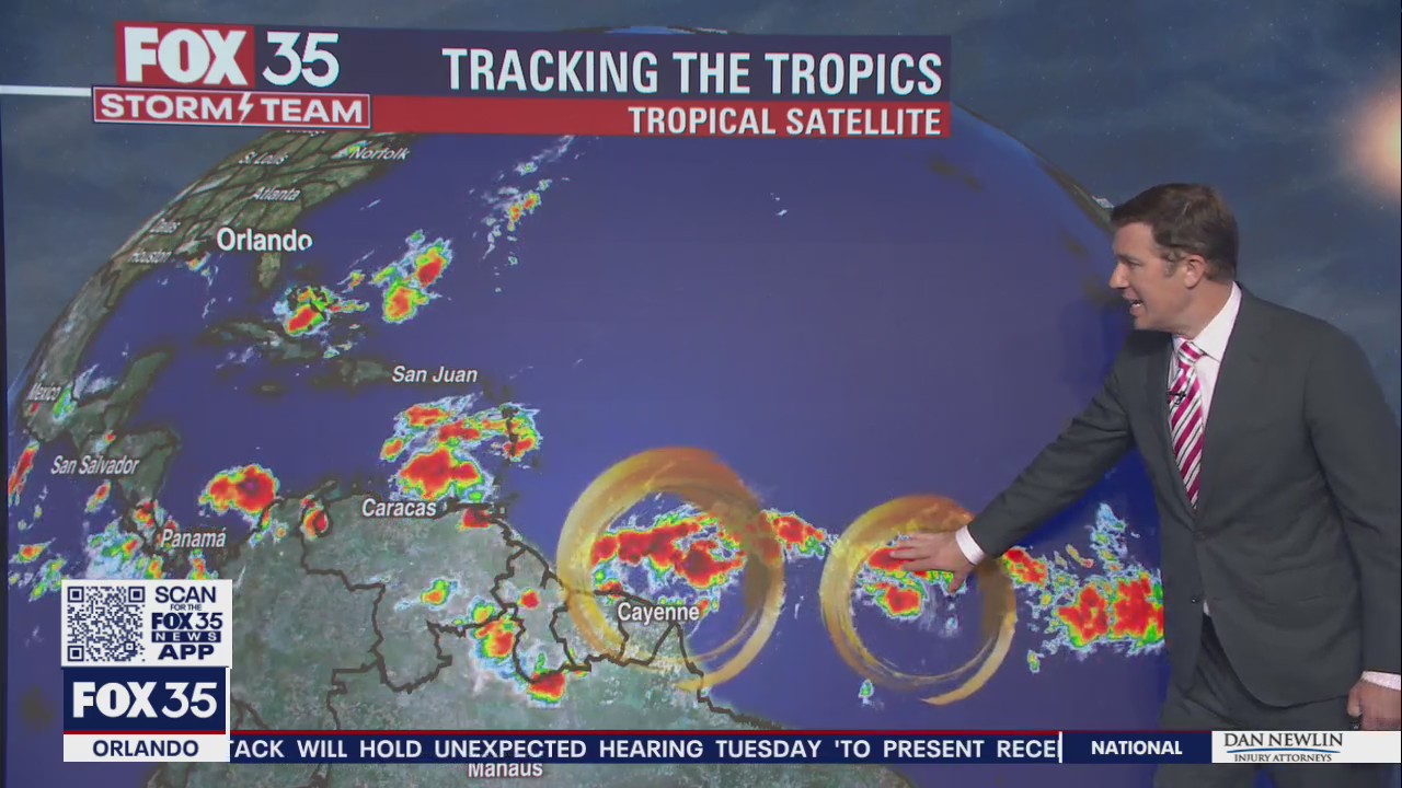 Tracking the Tropics: Potential Tropical Cyclone Two forms in Atlantic