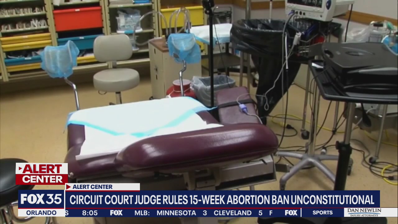 Florida judge rules that 15-week abortion ban is unconstitutional