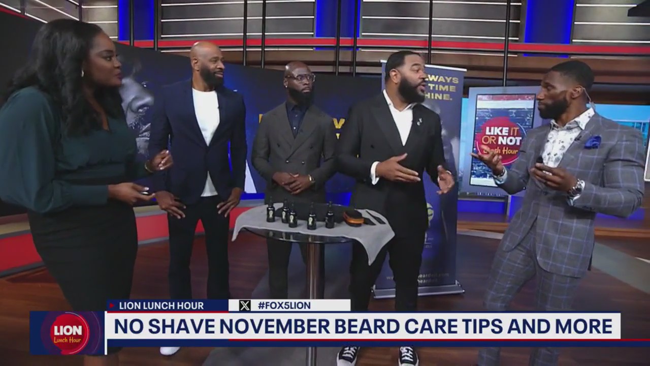 No Shave November Beard Care Tips and More | FOX 5 DC