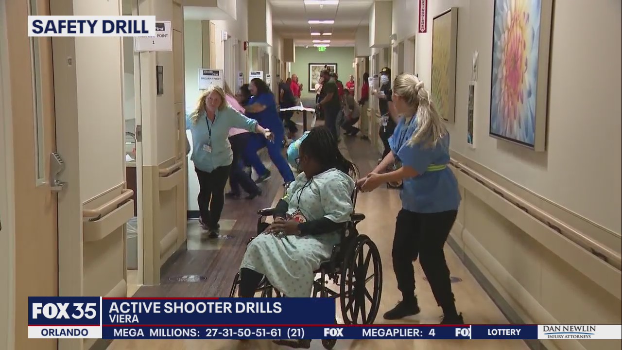Hospital holds active shooter drill for Florida deputies, first responders