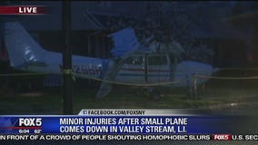 Small plane crashes on Long Island