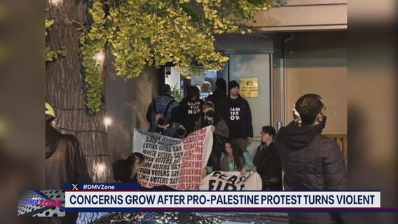 Concerns grow after Pro-Palestinian protesters clash with police outside DNC headquarters