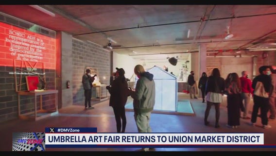 Umbrella art fair returns to Union Market District.