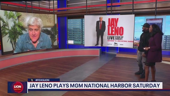Jay Leno reveals how he comes up with new material and much more