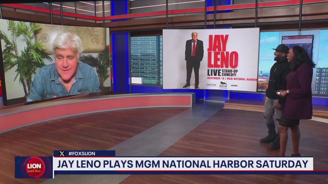 Jay Leno reveals how he comes up with new material and much more