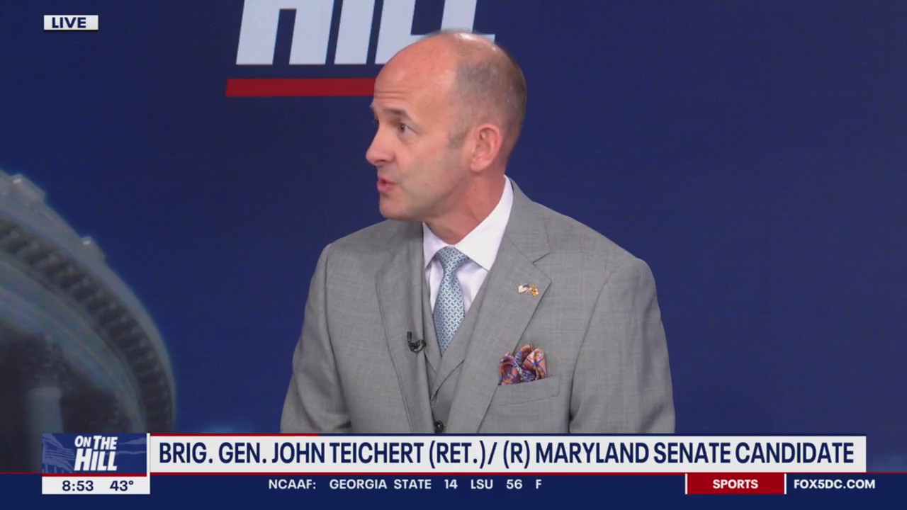 Maryland Senate candidate John Teichert joins On The Hill