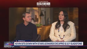 Leonardo DiCaprio and Lily Gladstone talk Killers of the Flower Moon