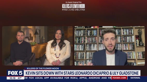 Leonardo DiCaprio, Lily Gladstone in Killers Of The Flower Moon