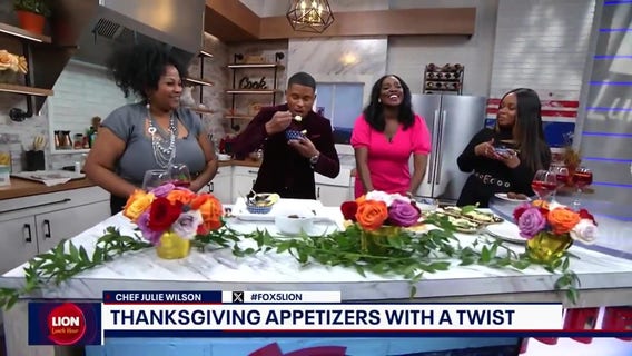 Thanksgiving appetizers with a twist