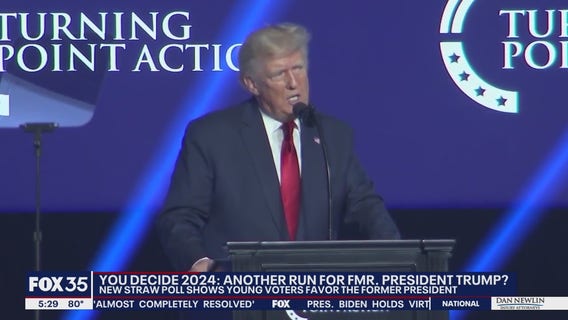 Straw poll shows young conservative voters favor Trump over DeSantis