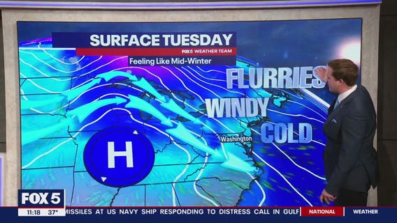 DC snow forecast: Searching For December snow signals across the DMV