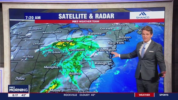 Winter Countdown: 60% chance of rain today, with milder temps this weekend