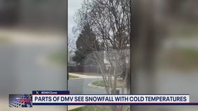 Cold weather is taking over the DMV