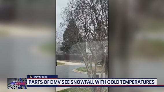 Cold weather is taking over the DMV