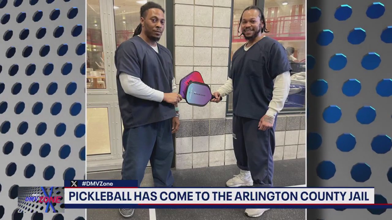 Pickleball heads to the Arlington County Detention Facility