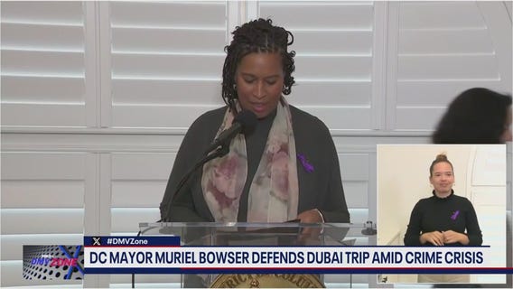 Mayor Muriel Bowser defends Dubai trip as crime is on the rise in DC