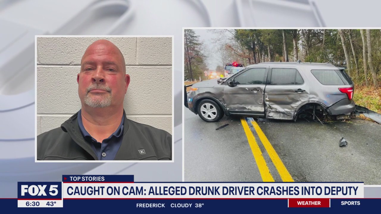 Alleged drunk driver crashes into deputy searching for him in ...