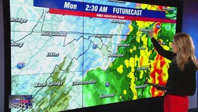 Rain expected to soak DC area Sunday