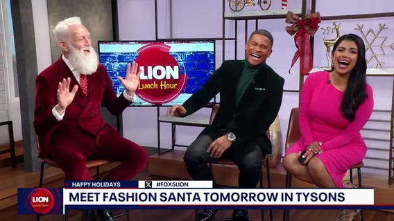 Fashion Santa is back in town!