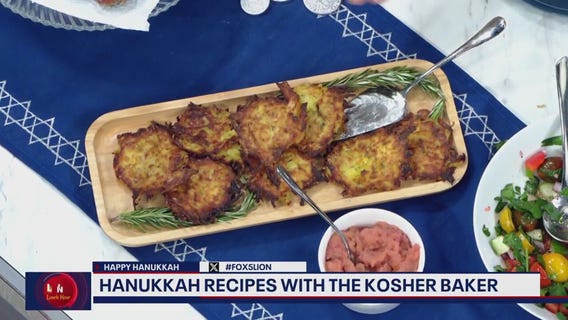 Hanukkah recipes with The Kosher Baker