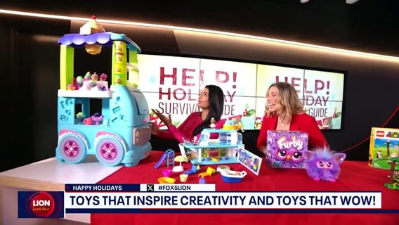 Toys that inspire creativity and toys that wow!