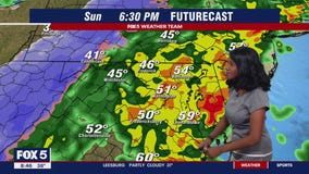 Big Sunday soaker on the way