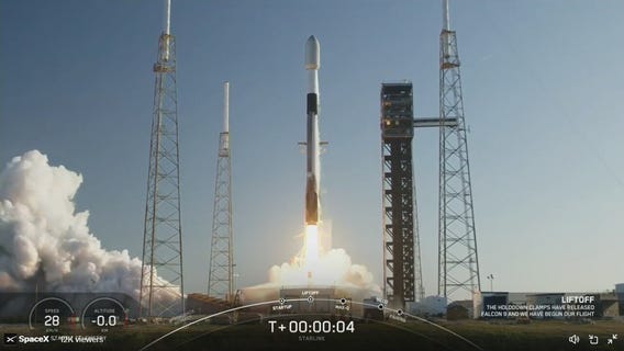 SpaceX launches Starlink satellites to orbit