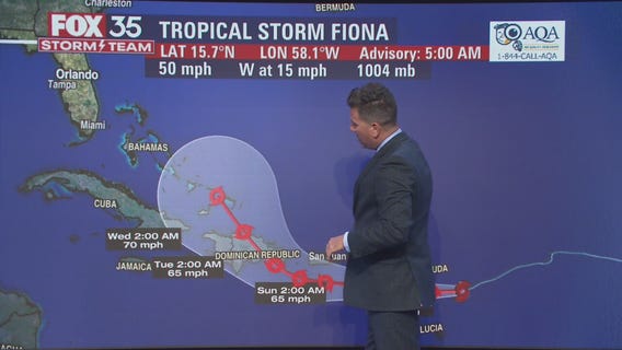 Tropical Storm Fiona: How close will it come to Florida?