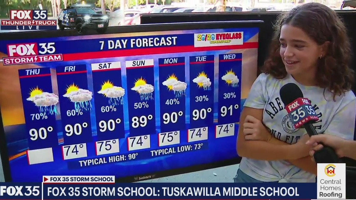 FOX 35 Storm School: Tuskawilla Middle School