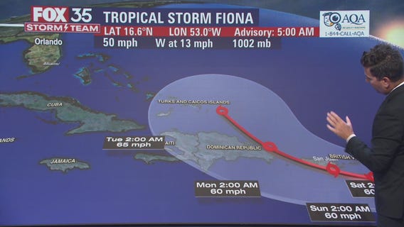 Tropical Storm Fiona forms in the Atlantic: Will it have an affect on Florida?