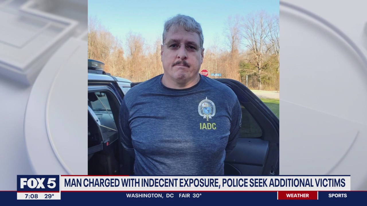Man arrested after caught on video exposing himself on Virginia trail ...
