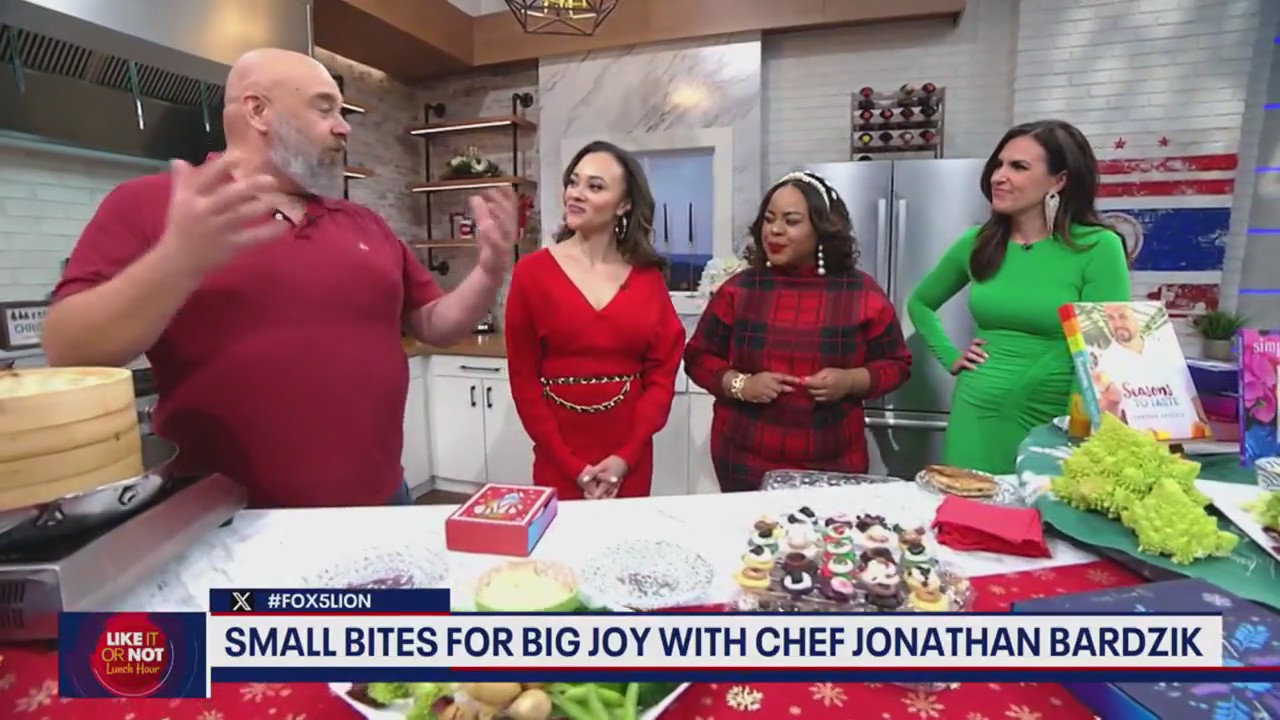 Chef Jonathan Bardzik whips up holiday small bites