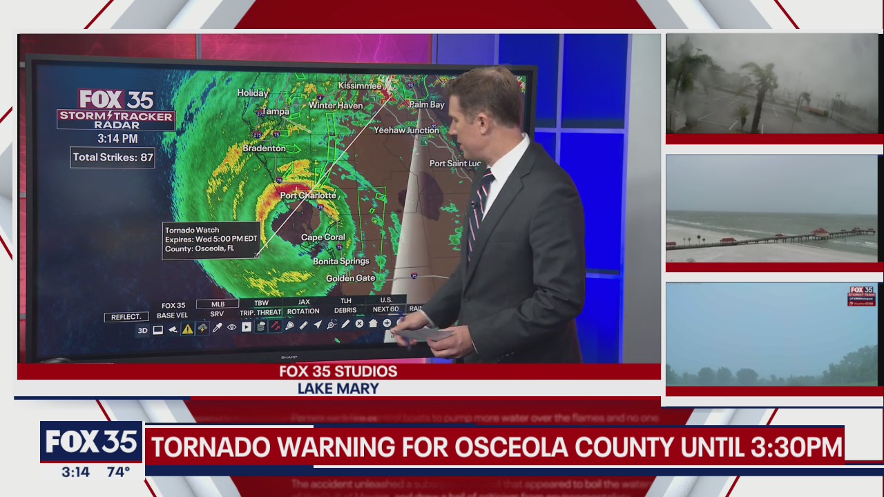 Hurricane Ian makes landfall in Florida