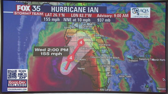 Hurricane Ian nears Category 5 strength on approach to Florida